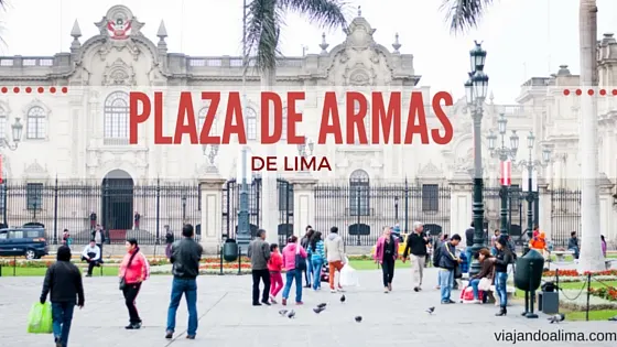 Plaza de armas de lima