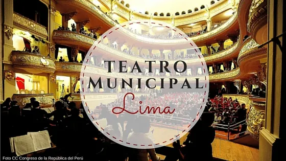 Teatro municipal de lima interior