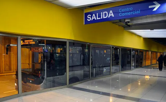 Paradero del metropolitano de lima