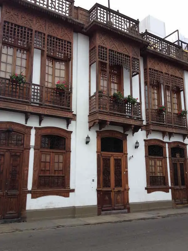 Calles de Barranco Lima