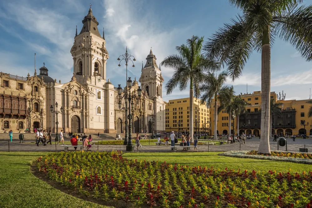 Plaza del Centro de lima peru
