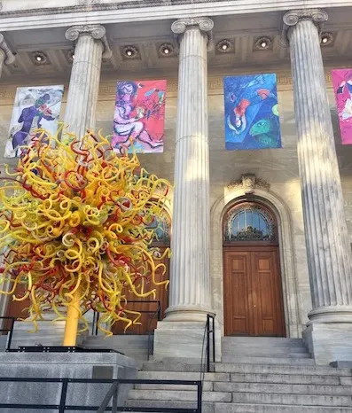 Fachada del museo de bellas artes Museos que ver en Montreal