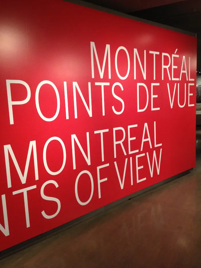 Interior del museo mc cord de Montreal