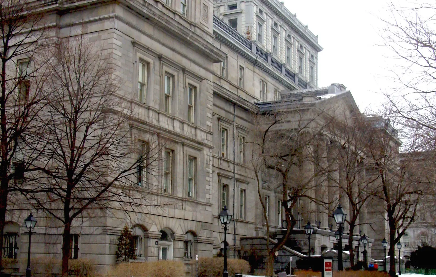 Vista del ayuntamiento Montreal Hotel de Ville Montreal
