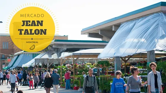 Parte externa del mercado Marche Jean Talon