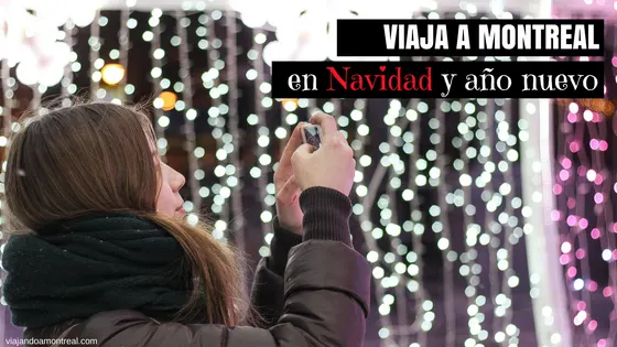 Todos disfrutan la navidad en montreal
