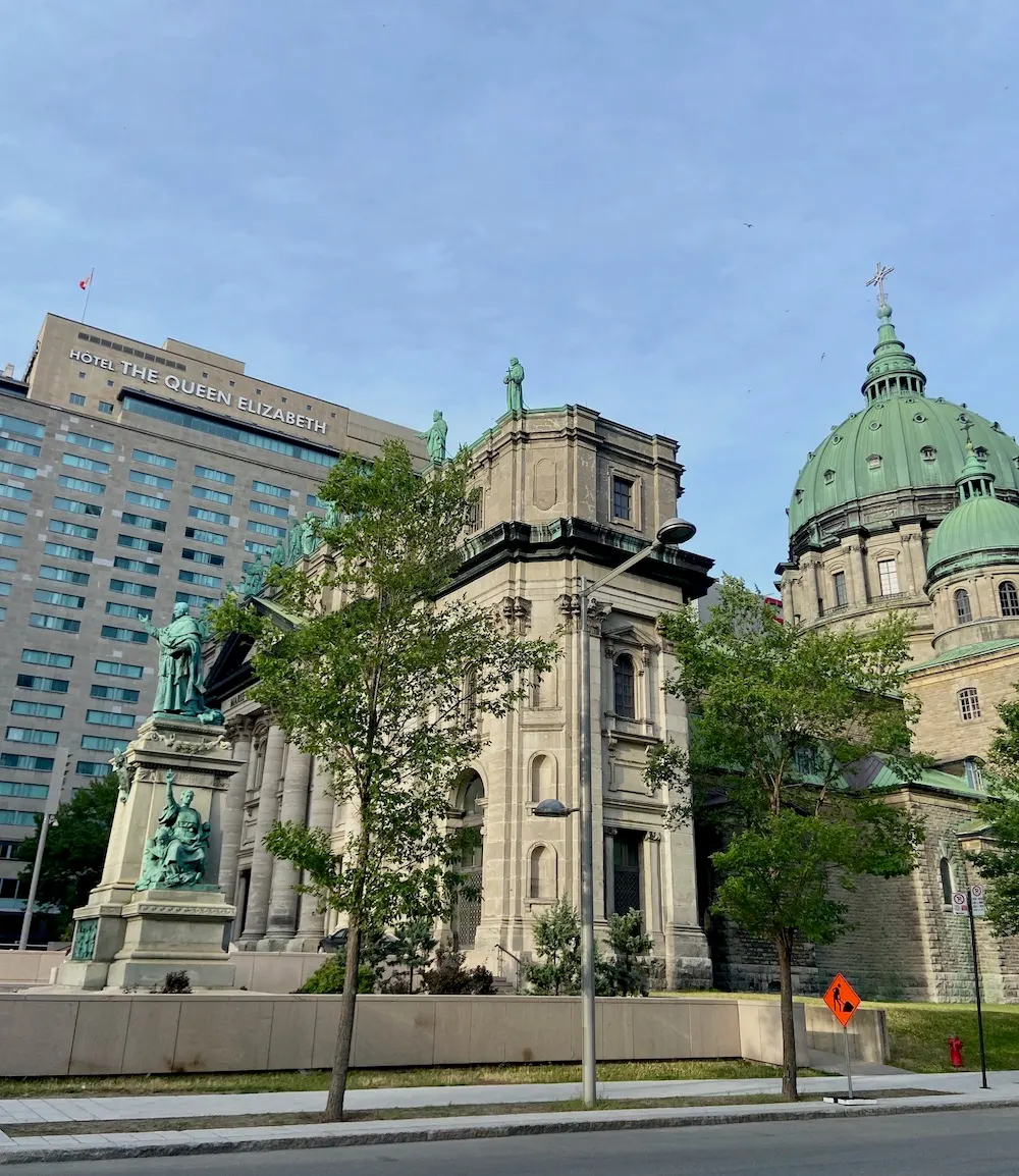 Calles de downtown montreal