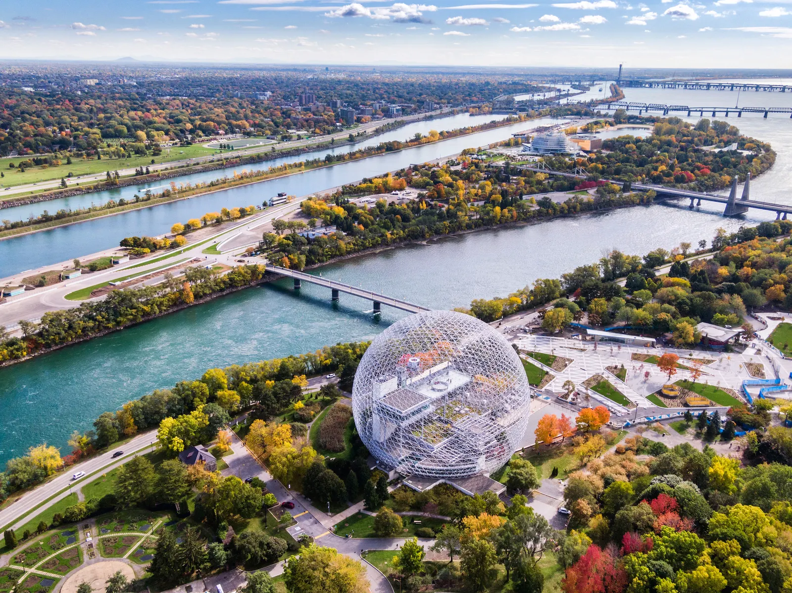 Vista del circuito grand prix montreal