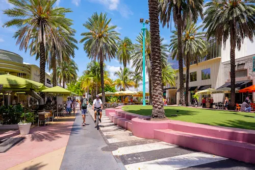 Camineria en Lincoln Road