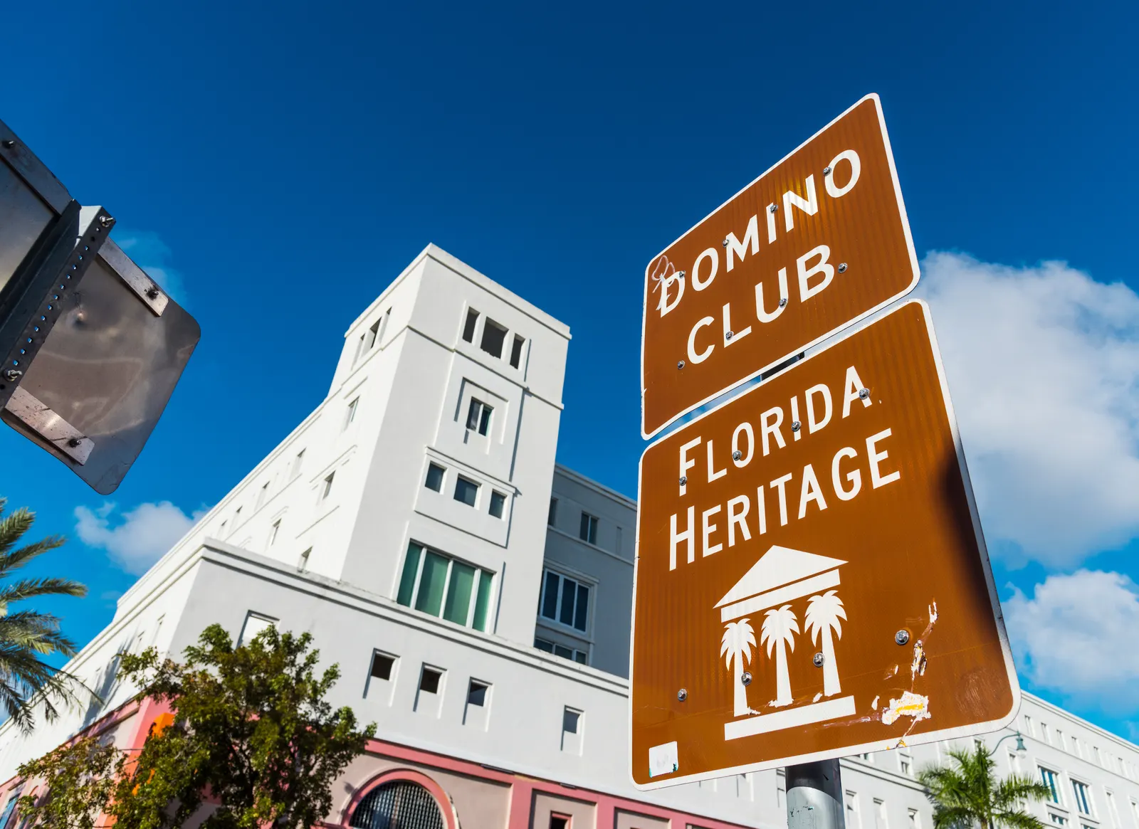 Calle del domino en Miami