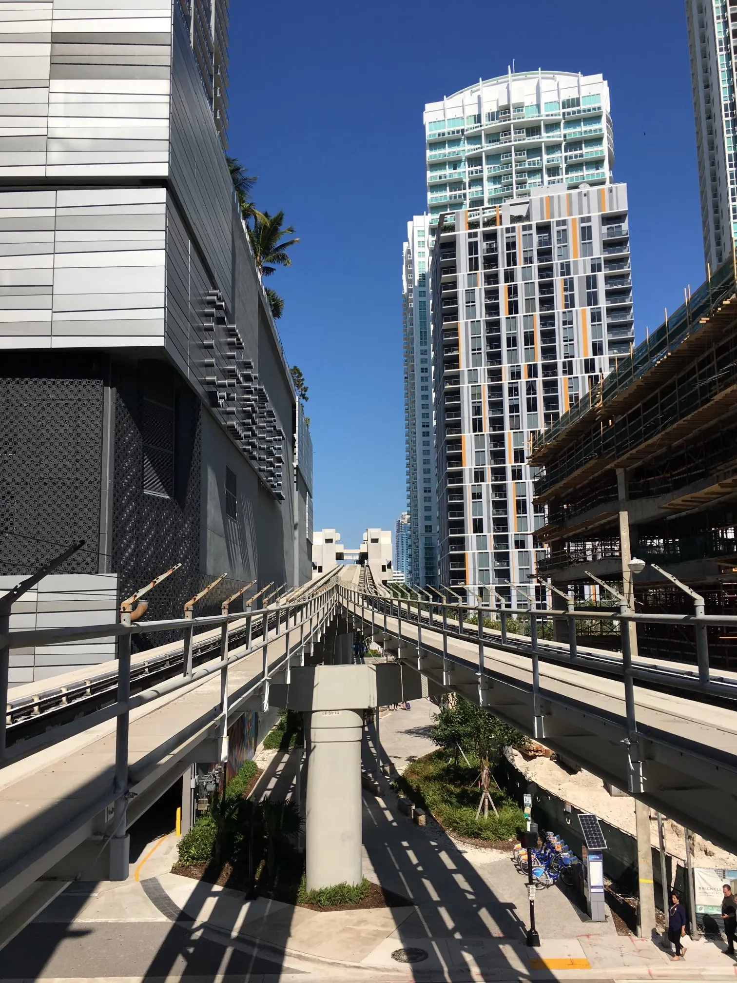 Metromover en Brickell