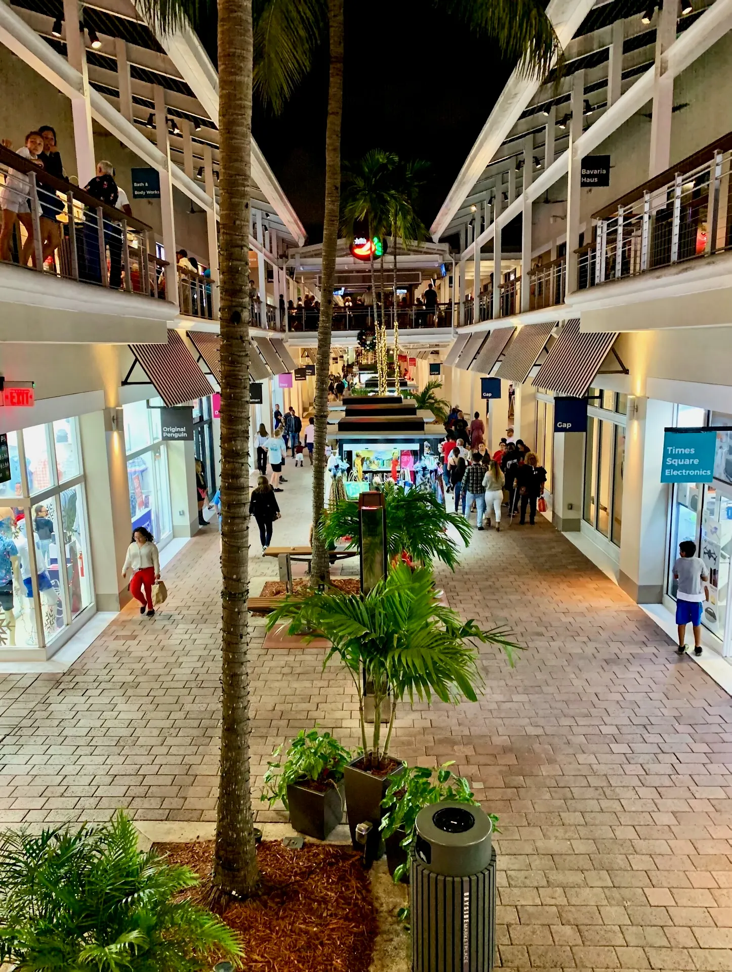Tiendas en el bayside