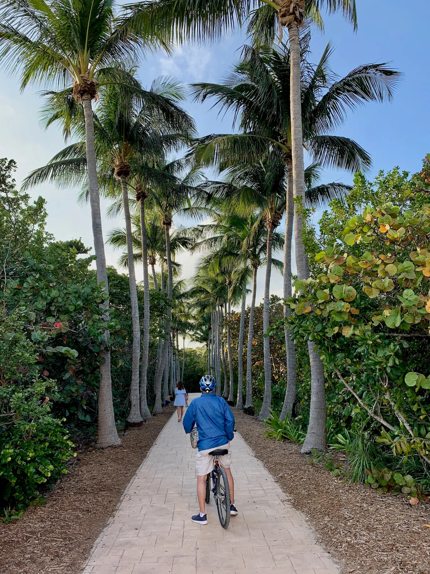 Bicicleta en Bill Baggs beach