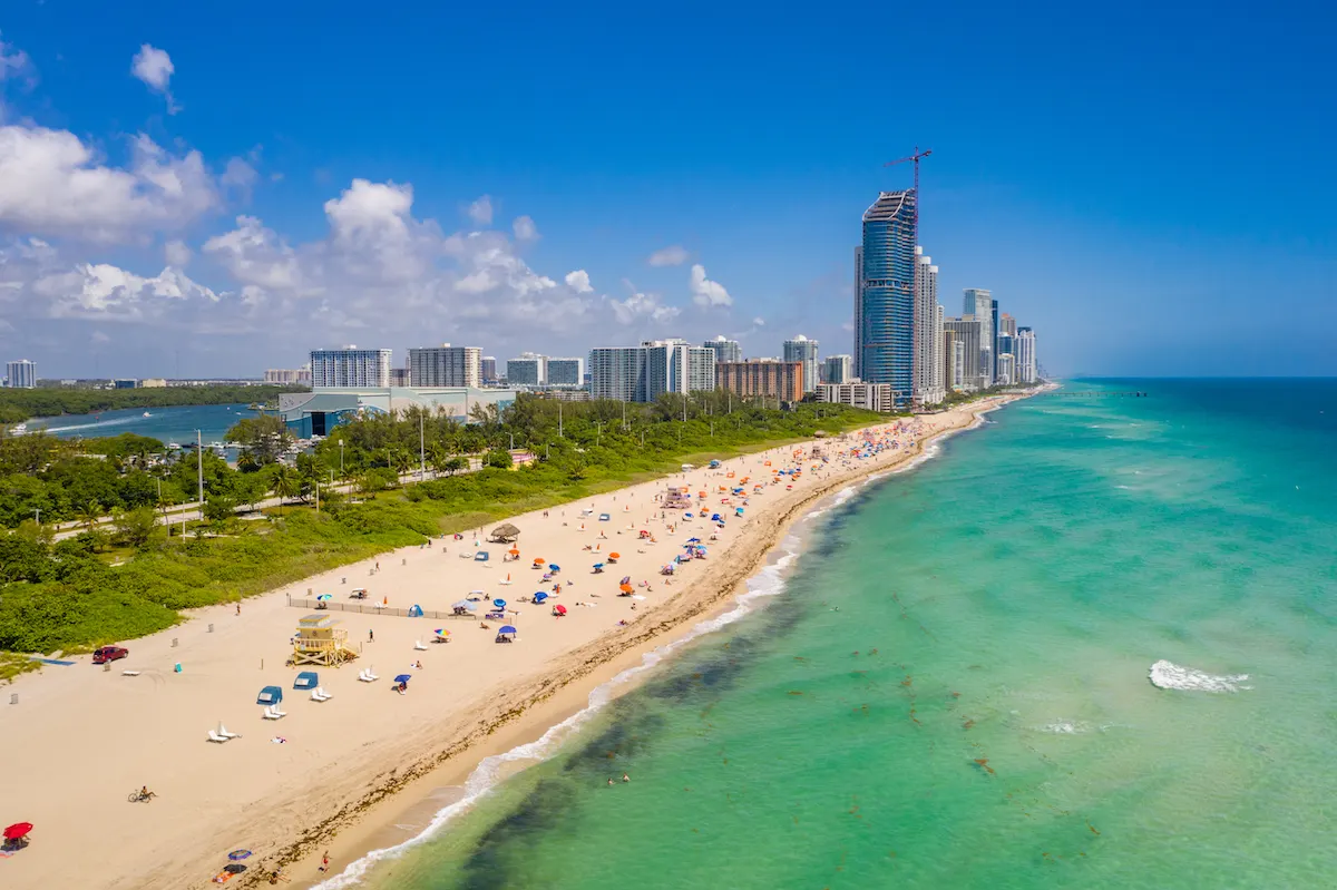 Vista aerea Haulover