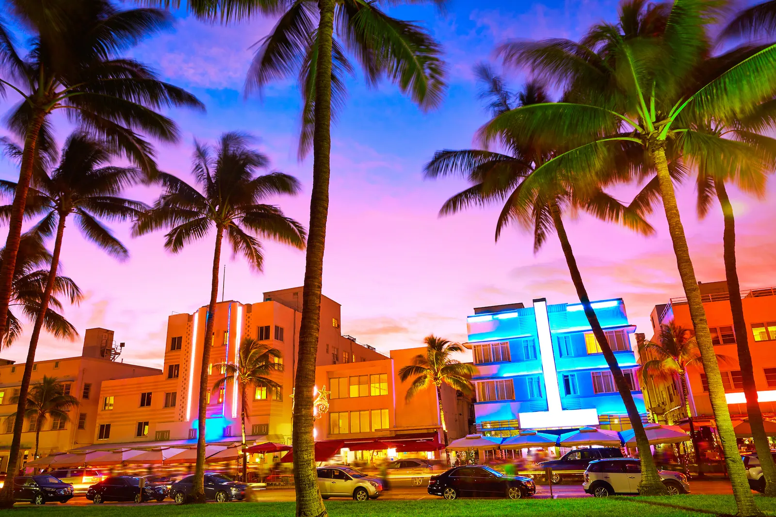 Edificios en la ocean drive